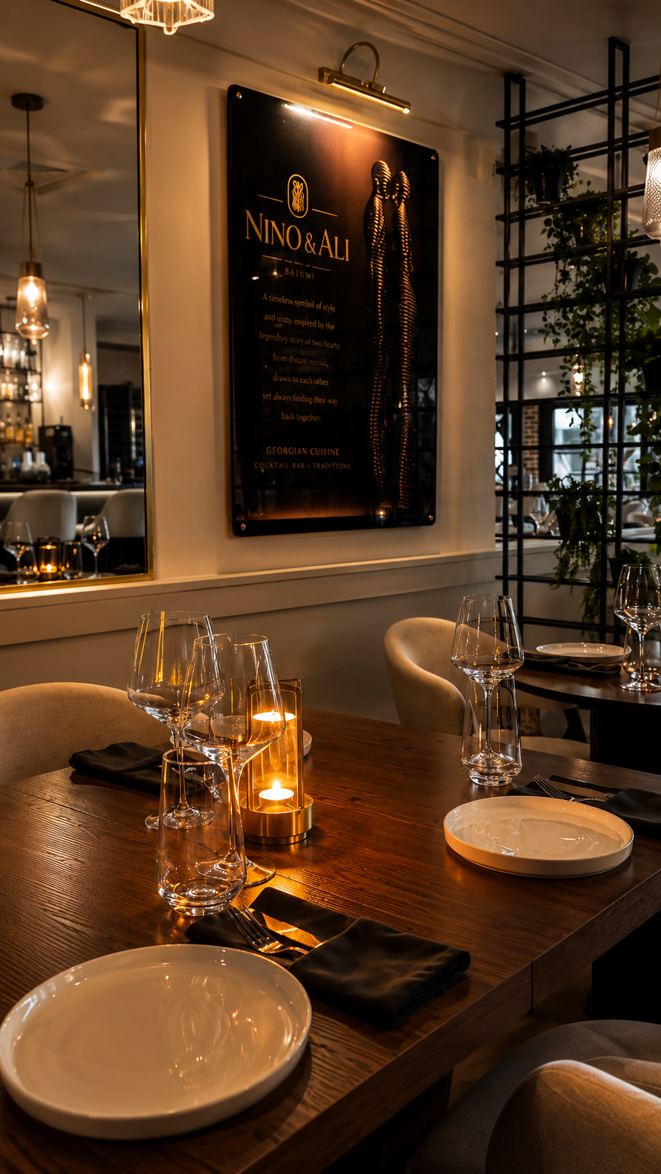 Guests dining at BEKA