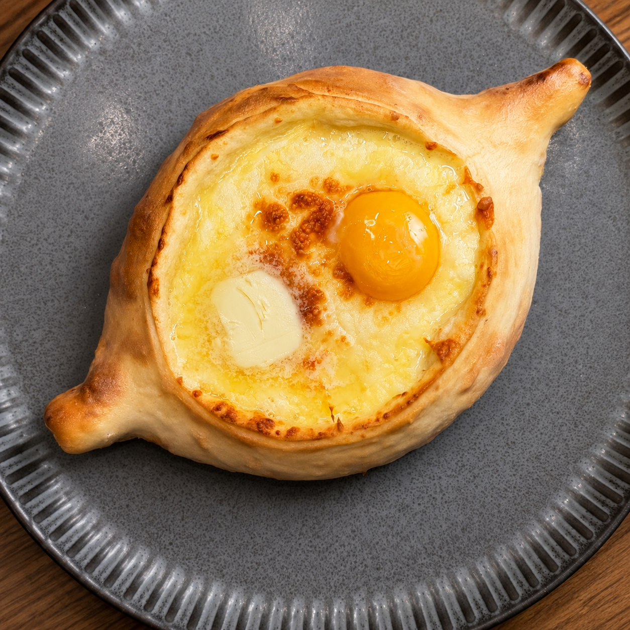 Wood-fired khachapuri